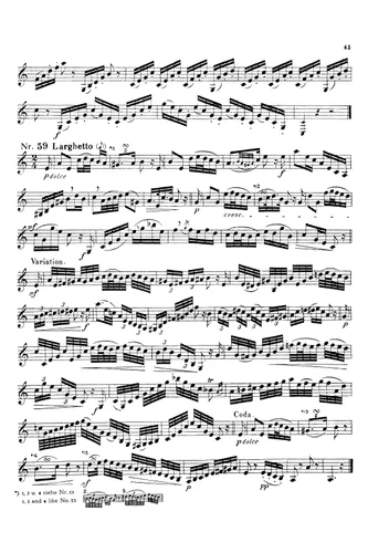 Vista 5 de C. Kopprasch - SIXTY SELECTED STUDIES FOR LOW HORN aka Sixty Etudes pour Cor-Basse. Etudes 1 through 60 in One Volume.