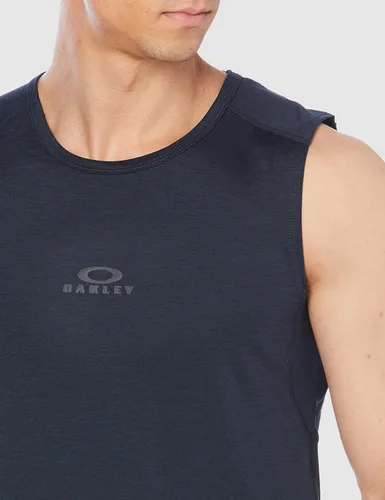 Vista 3 de Oakley Camiseta sin mangas O Fit Rc para hombre, Fathom jaspeado