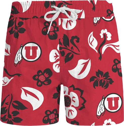 Vista 49 de Wes and Willy NCAA Traje de baño floral para hombre