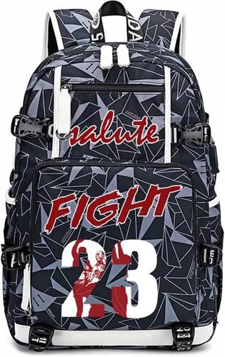 Vista 23 de Basketball Player 23 Multifunction Backpack Travel Daypacks Fans Laptop Bag For Men Wome