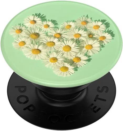 Vista 9 de PopSockets PopGrip - Soporte extensible y agarre con tapa intercambiable - Cadena de margaritas