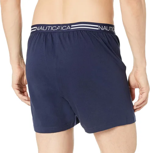 Vista 2 de Nautica Boxers de algodónpaquete de 3x60307