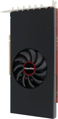 Vista 9 de VisionTek Tarjeta gráfica AMD Radeon RX 580 8GB GDDR5 6X Mini DP