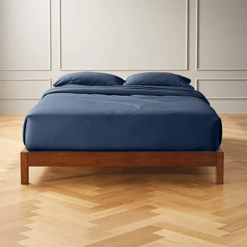 Vista 17 de Juego de sábanas tamaño individual de 1000 hilos, 100% algodón egipcio, 4 piezas [plano, ajustado y funda de almohada] ropa de cama de calidad