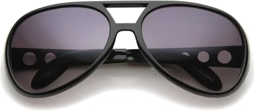 Vista 10 de zeroUV Gafas de sol grandes Elvis King Of Rock & Roll Aviator 2.480 in