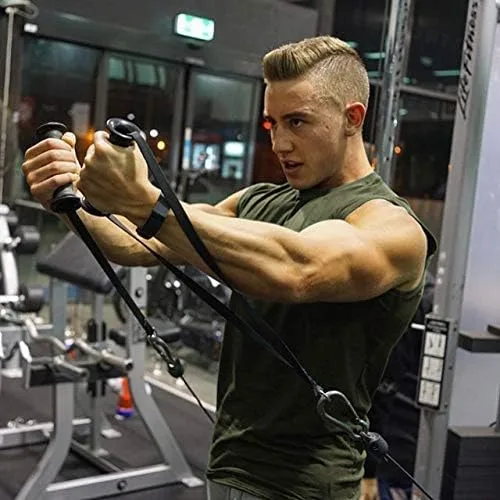 Vista 3 de COOFANDY Camisetas sin mangas para hombre, paquete de 3 camisetas sin mangas para entrenamiento, gimnasio, culturismo, fitness, paquete de 3