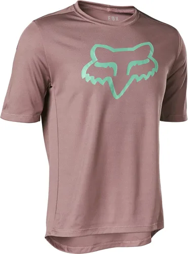 Vista 5 de Fox Racing Camiseta de ciclismo de montaña de manga corta para niños Negro