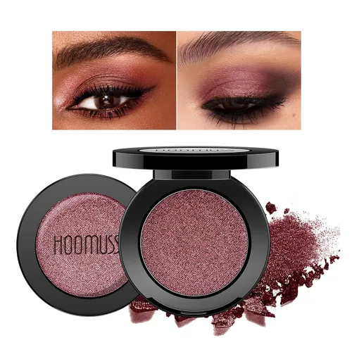 Vista 15 de Paleta de sombras de ojos ahumadas negras, 8 colores, gris oscuro, sombra de ojos ahumada para maquillaje gótico, negro, plateado, blanco, gris
