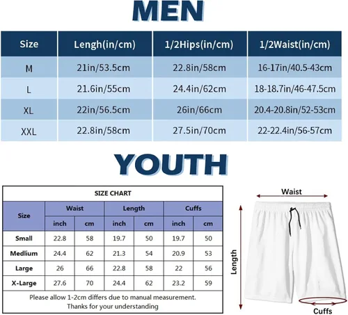 Vista 5 de Pantalones cortos para hombre personalizados Pantalones cortos de playa Pantalones cortos de secado rápido personalizados cualquier nombre y número