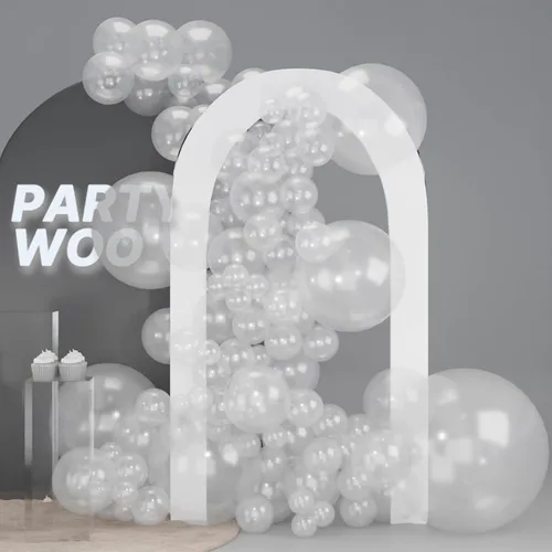 Vista 78 de PartyWoo - Globos de color albaricoque retro, 120 unidades de 5 pulgadas, de látex, para arco de globos, decoración de fiesta y de cumpleaños