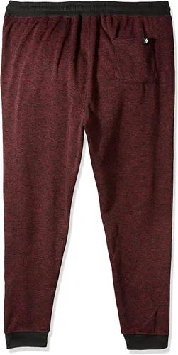Vista 2 de Southpole Men's Marled Fleece Sweatpants - Regular and Big & Tall Sizes