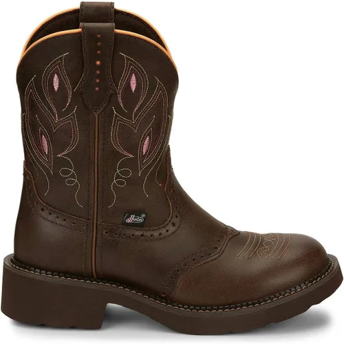 Vista 2 de Justin Gemma Shetland Western Boot Punta Redonda - L9526