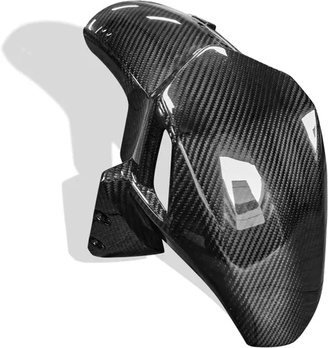 Vista 2 de Guardabarros delantero de fibra de carbono de repuesto para Kawasaki Z900 2017-2021