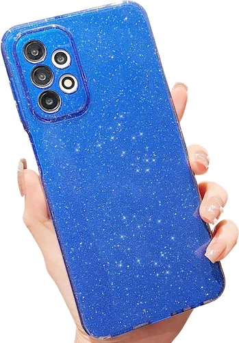 Vista 110 de MINSCOSE Funda compatible con Samsung Galaxy A14 5G, bonita funda delgada con purpurina fina, a prueba de golpes, de TPU para mujeres y niñas