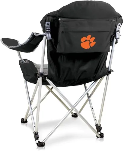 Vista 19 de Picnic TIME NCAA Arkansas Razorbacks Reclining Camp Chair - Beach Chair for Adults - Sports Chair with Carry Bag