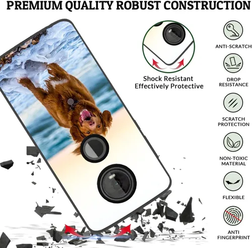 Vista 2 de Funda de teléfono con foto personalizada para Motorola Moto Z4, personaliza tu propia imagen, texto, imagen, imagen, a prueba de golpes, funda suave