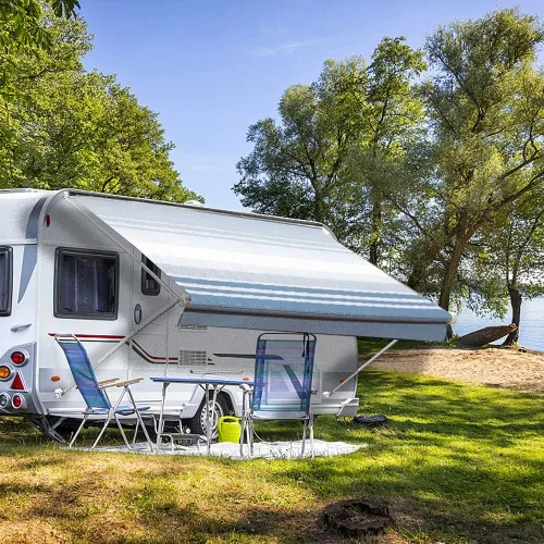 Vista 3 de Suncode tela de repuesto para toldo de autocaravana, vinilo resistente al agua, universal, para cámperes, remolques y toldos de autocaravana