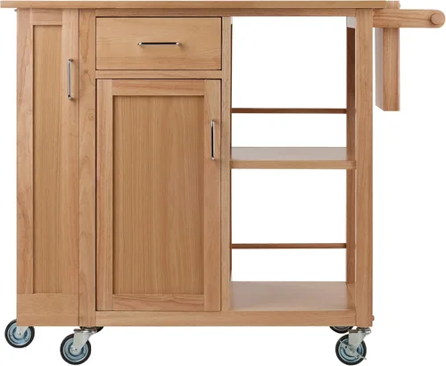 Vista 3 de Winsome 89443 Douglas Cart Kitchen, Natural 42.52x18.98x35.35