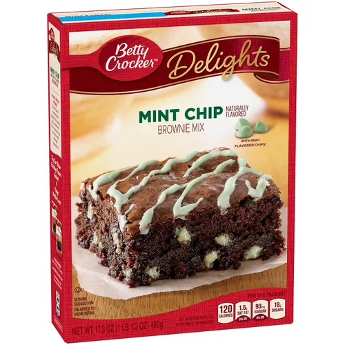Vista 40 de Mezcla para Brownies Betty Crocker Delights Supreme con Trozos de Chocolate, 18 oz.