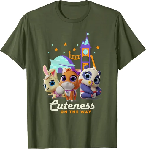 Vista 49 de Disney Camiseta Junior T.O.T.S. Cuteness On the Way Negro