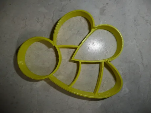 Vista 4 de CORTADOR DE GALLETAS DETALLADO BUMBLEBEE BUMBLE HONEY BEE INSECT BUG HECHO EN USA PR633