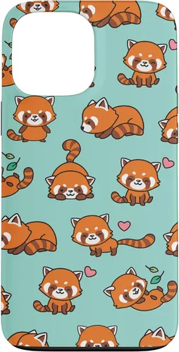 Vista 24 de Cute Funny Kawaii Womens Girls Kids Red Panda Lover Pattern Case for iPhone 17