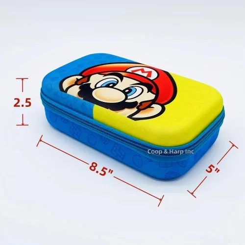 Vista 2 de Innovative Designs Estuche para lápices de EVA moldeado Super Mario Azul