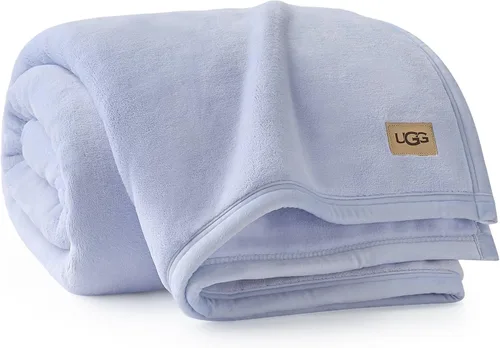 Vista 24 de UGG Coco - Manta acogedora para sofá y cama, 50 x 70 pulgadas, color negro (tinta)