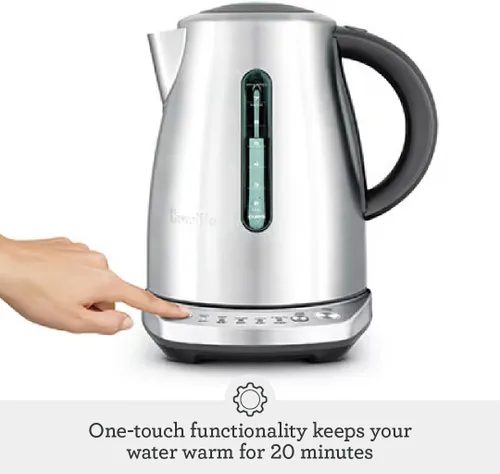 Vista 3 de Breville BKE720BSS Temp Select Hervidor de Agua Caliente, 57 oz, Acero Inoxidable Cepillado