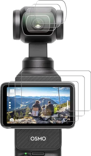 Vista 11 de FiTSTILL - Protector de pantalla con tapa de silicona para DJI Osmo Action