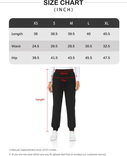 Vista 6 de YUNOGA Pantalones deportivos holgados de cintura alta para mujer pantalones deportivos con bolsillos y cordón