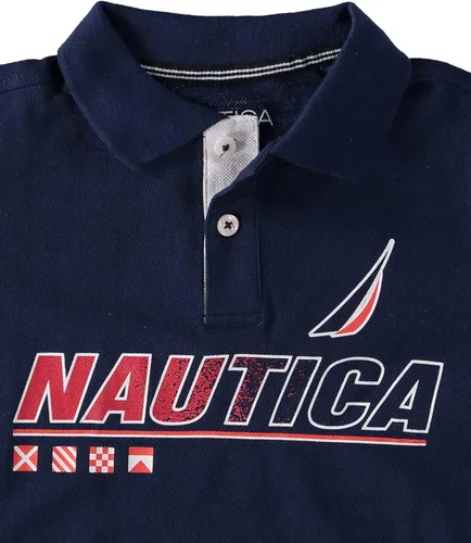 Vista 2 de Nautica Boys' Short Sleeve Fashion Polo