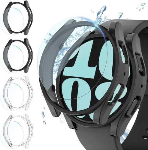 Vista 14 de Rc-Z - Funda protectora de pantalla para Samsung Galaxy Watch 5 4 de 1.575 in (6+6 unidades)