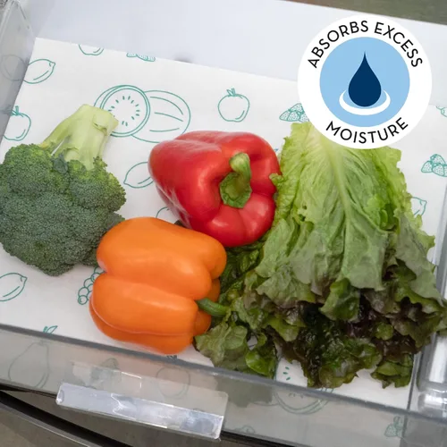 Vista 2 de S&T INC. Revestimientos para refrigeradores, revestimientos para estantes de armarios de cocina y contenedores de almacenamiento, revestimientos