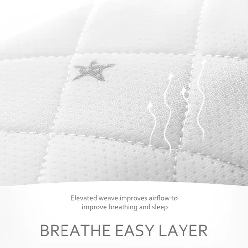 Vista 4 de Moonsea Protector de colchón impermeable para empacar y jugar, se adapta a Graco Pack 'n Play On The Go Playard, transpirable y lavable para empacar