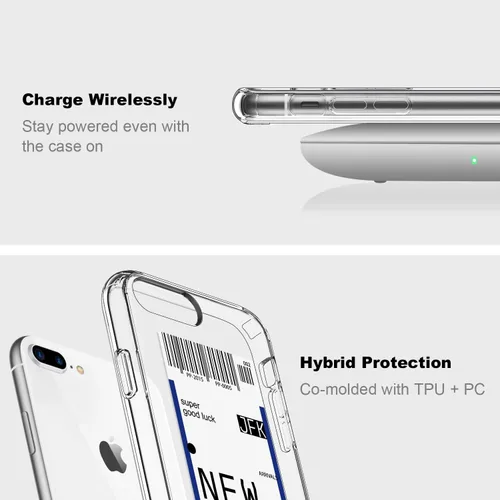 Vista 3 de ICEDIO - Funda para iPhone 8 Plus (49-95)