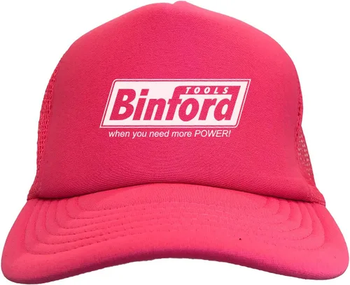 Vista 8 de Binford Tools - Sombrero de camionero divertido de dos tonos para TV Parody Beige/Marrón