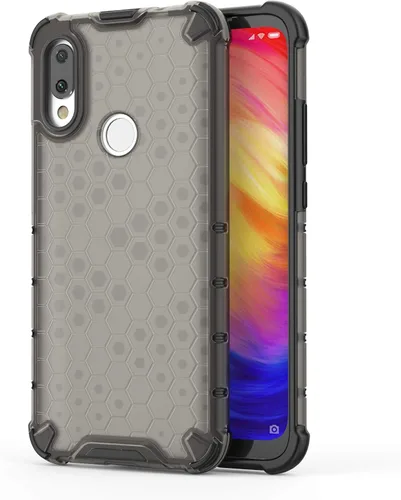 Vista 216 de Pzwoxukhov Funda compatible con Redmi A1, compatible con Redmi A2 Honeycomb Anti-caída Absorción de Golpes Negro