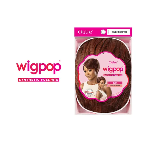 Vista 3 de Outre Peluca completa Wigpop fibra resistente al calor High Tex NIA (DX51)