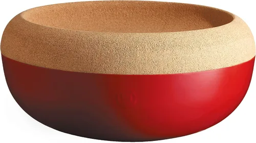 Vista 13 de Emile Henry Tazón de cerámica profunda para almacenamiento de alimentos, 10.6 x 7.3 pulgadas, trufa negra
