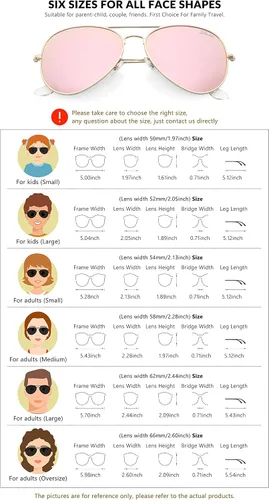 Vista 2 de livho Classic Polarized Aviator Sunglasses UV Mirrored Lens Metal Retro Shades
