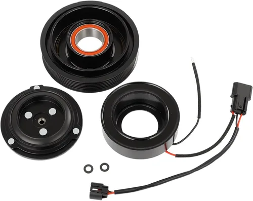 Vista 37 de cciyu Embrague del compresor del aire acondicionado para Ford Focus 2.0L 2000-2002 Asamblea de compresores de reparación de automóviles 57162 58162