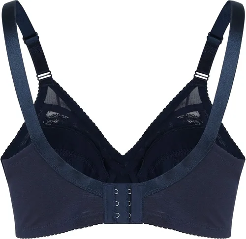 Vista 8 de Clivia Eureka - Brasier de malla transpirable de cobertura completa para mujer, ajuste perfecto y cómodo, brasier de alambre de alta calidad