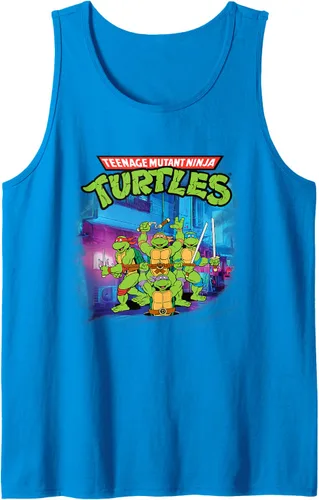 Vista 8 de Mademark x Teenage Mutant Ninja Turtles - Camiseta sin mangas clásica para adolescentes Negro