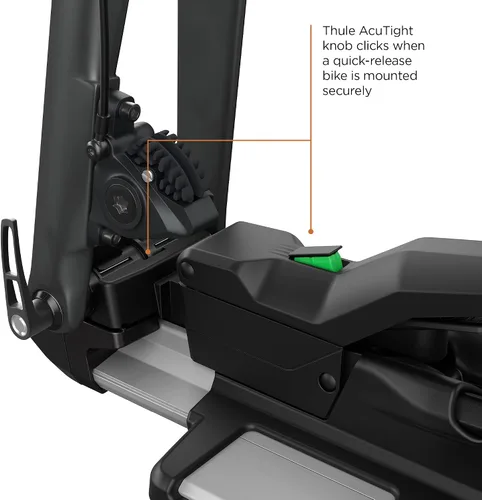 Vista 4 de Thule TopRide - Soporte para bicicleta montado en el techo portabicicletas automotrices