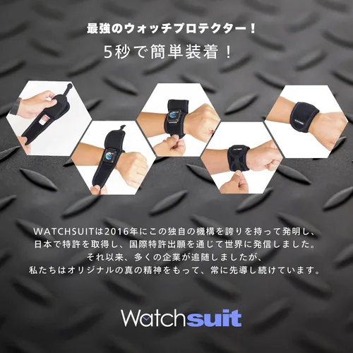 Vista 7 de Protector de reloj inteligente WATCHSUIT. Funda de reloj inteligente para Apple Watch, Huawei, Xiaomi, Garmin, Google Pixel, Amazfit, Galaxy, Fitbit