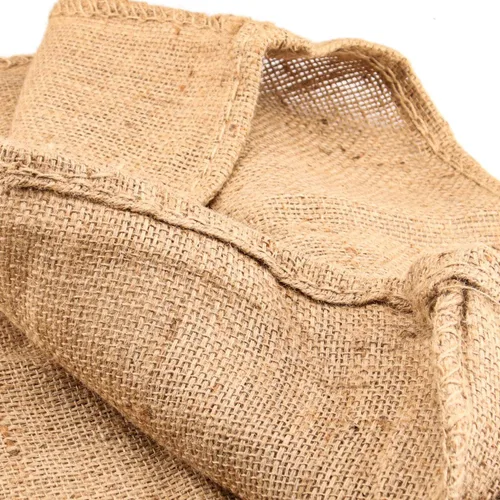 Vista 3 de KEILEOHO Paquete de 3 bolsas de arpillera de 42 x 29 pulgadas, bolsas grandes de cultivo de yute de grado alimenticio para jardinería, bolsas