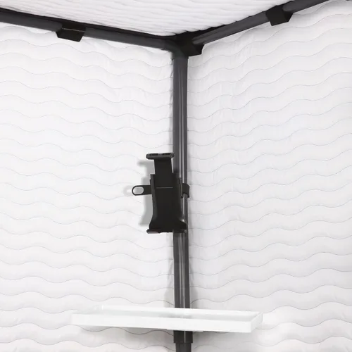 Vista 9 de Cabina vocal portátil para estudio en casa, cabina de grabación sin eco para voz en off, podcast y canto, aislamiento de reverberación de 360°