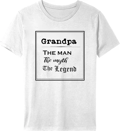 Vista 3 de Grandpa the man the myth the legend T shirts,Grandpa gift