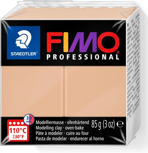Vista 11 de STAEDTLER 8004-44 FIMO Professional Horno Secado Polímero Modelado Arcilla, Beige Semi-Opaco (3.00 oz)